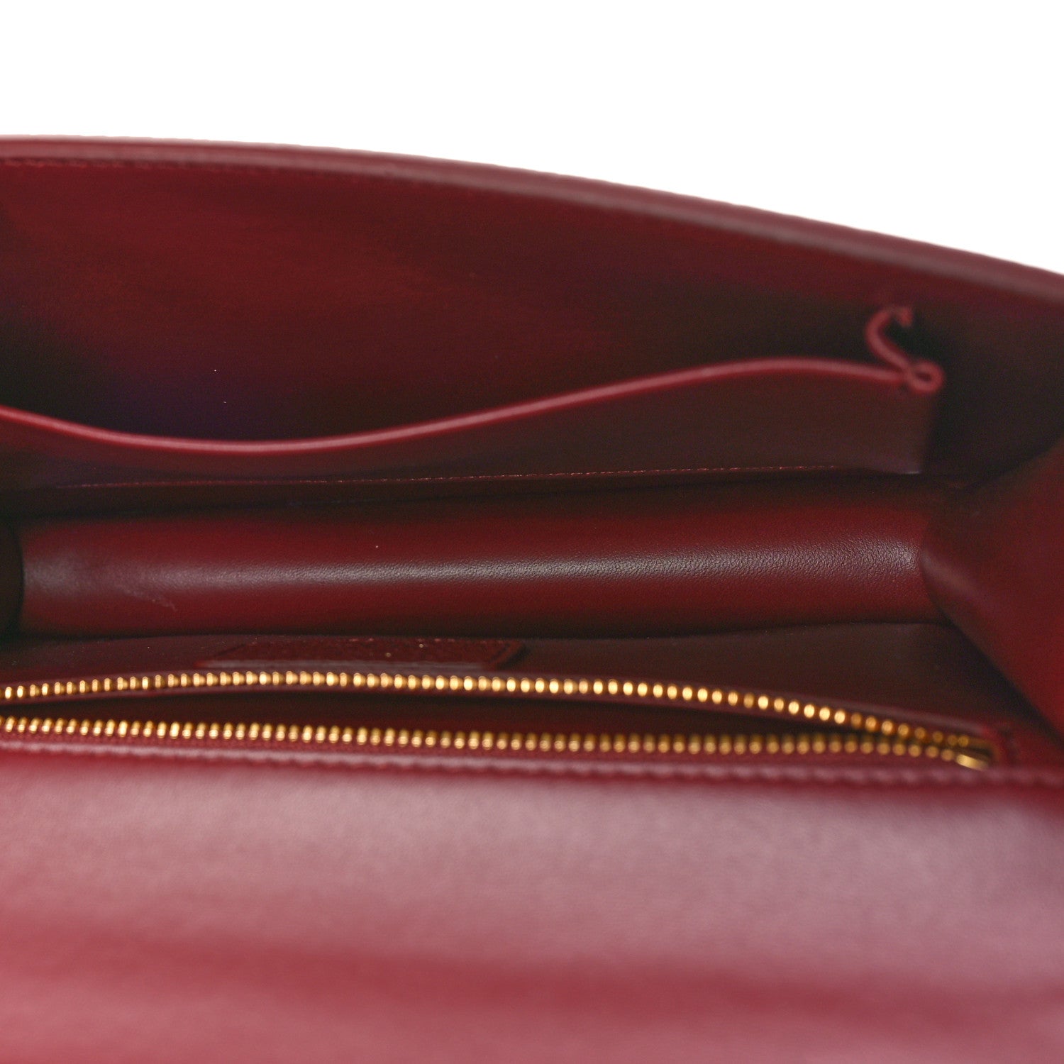 Christian Dior Grained Calfskin 30 Montaigne Flap Bag Red Brick 5 of 10