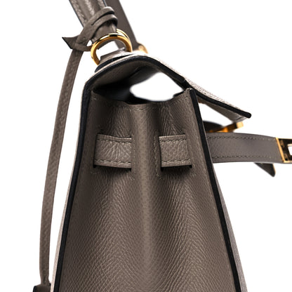 Hermes Epsom Kelly Sellier 25 Gris Asphalte 15 of 38