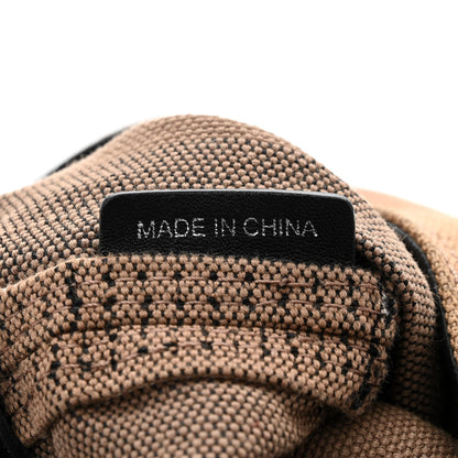 Burberry Canvas Mega Check Medium Ashby Hobo Black 8 of 22