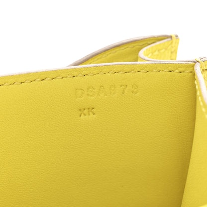 Hermes Epsom Constance 18 Lime 8 of 13