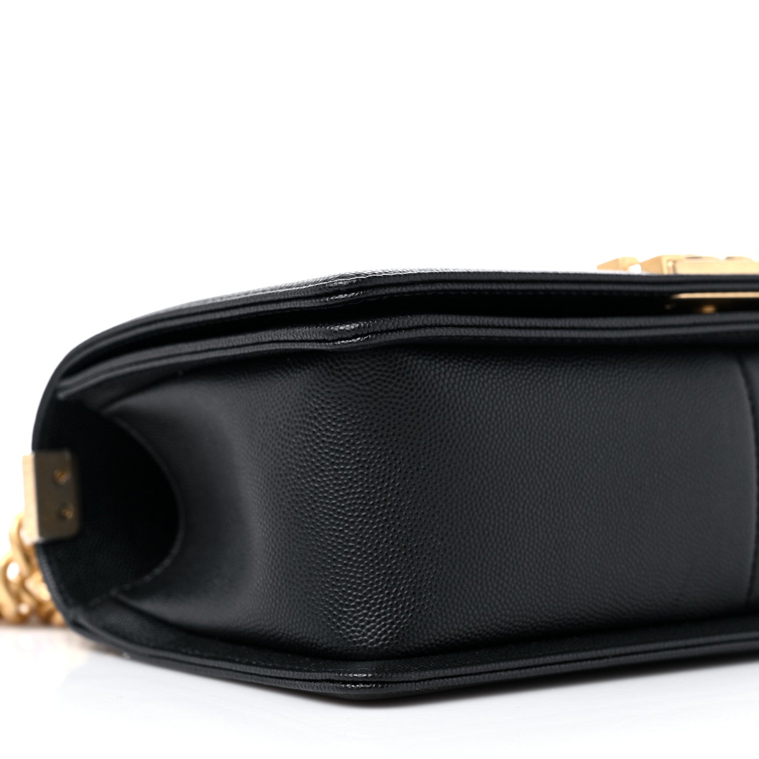 Chanel Caviar Quilted Medium Boy Flap Black 8 of 10