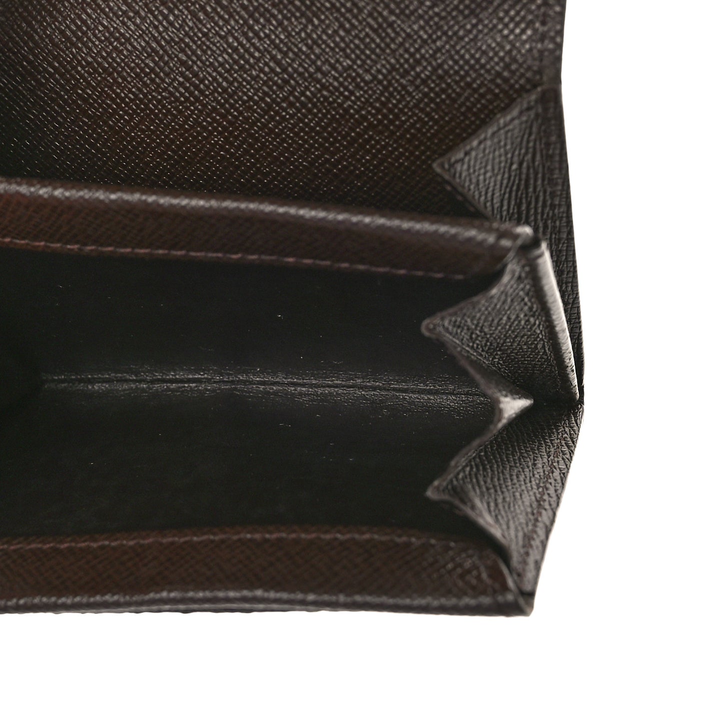 Damier Ebene Porte-Monnaie Plat Coin Purse
