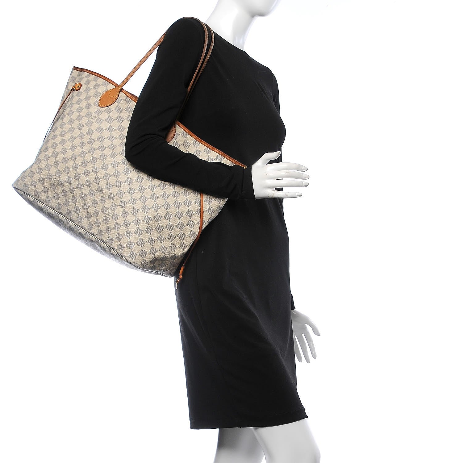 Louis Vuitton Damier Azur Neverfull GM 2 of 19