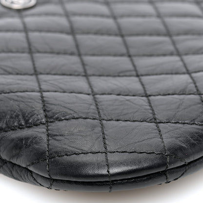 Chanel Aged Calfskin Quilted Crossbody Bag Black 9 of 10