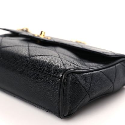 Chanel Caviar Quilted Shoulder Bag Black 9 of 9