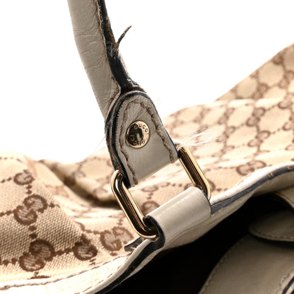 Gucci Monogram Guccissima Medium Sukey Tote Off White 13 of 16