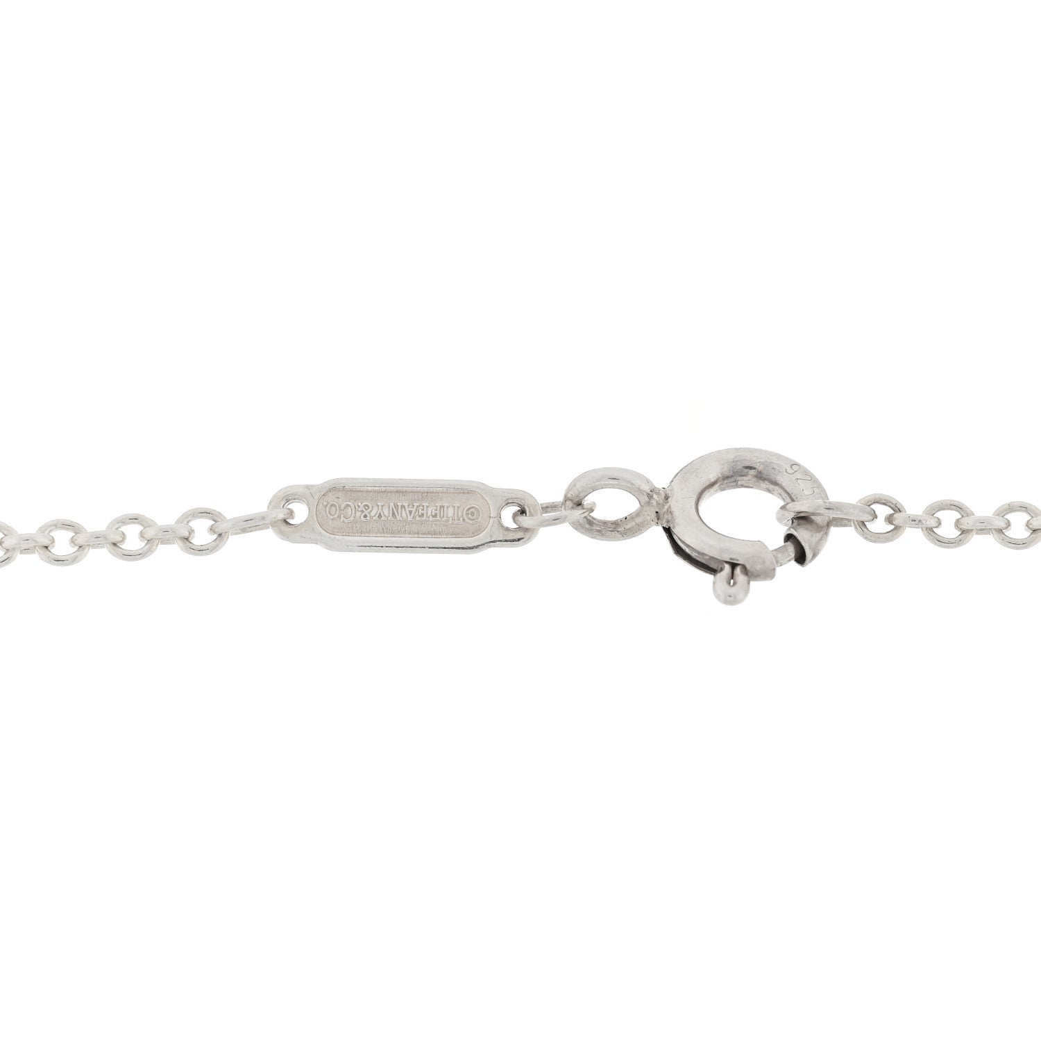 Tiffany Sterling Silver Rubedo 1837 Interlocking Bracelet 3 of 3