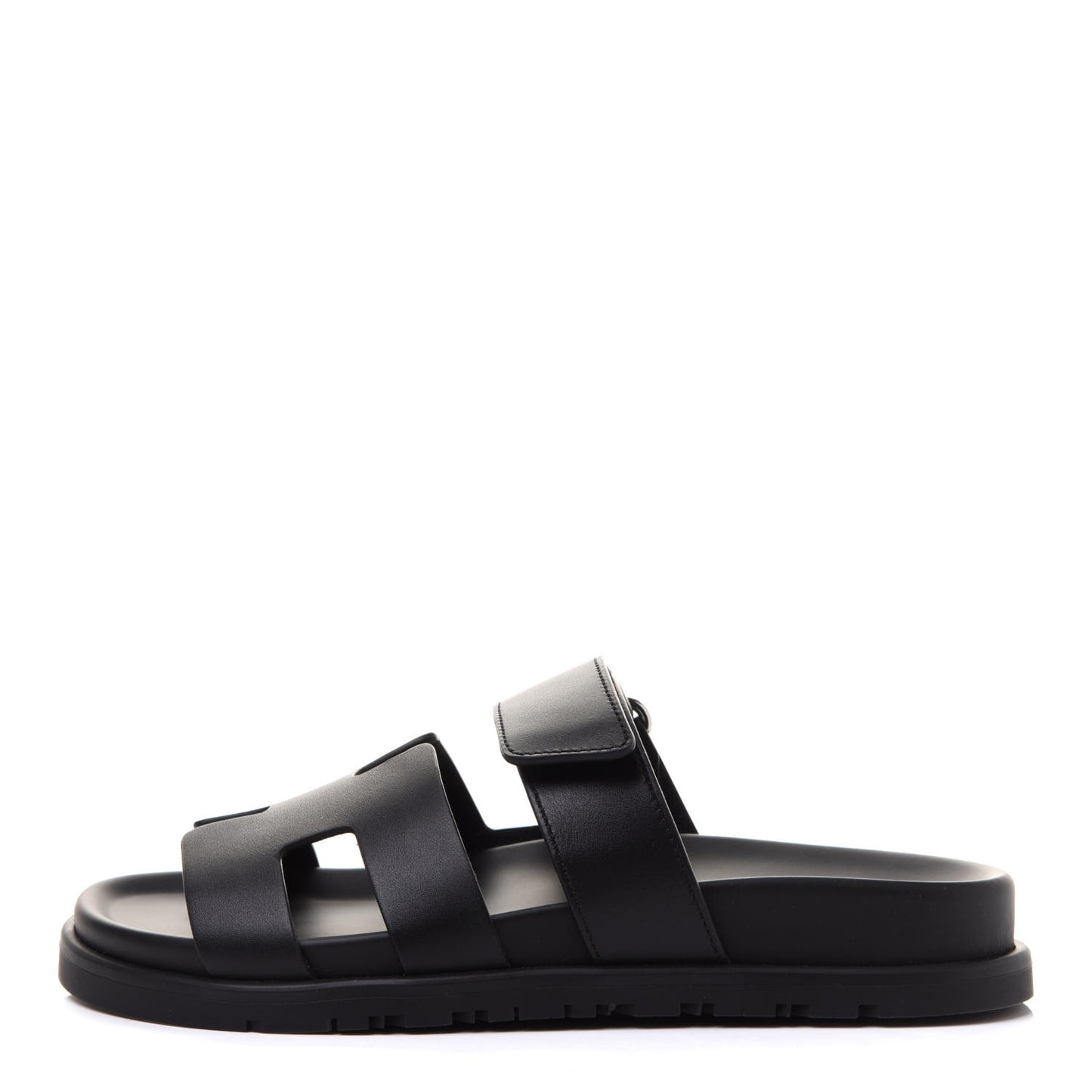Calfskin Womens Chypre Sandals 35 Black
