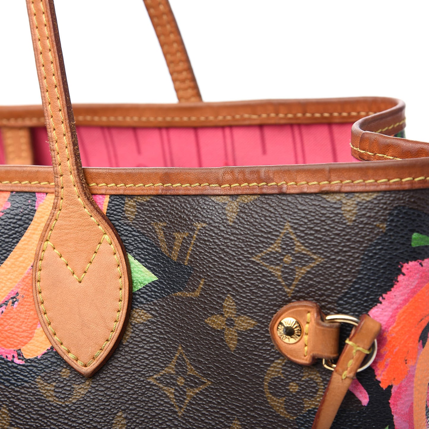 Monogram Roses Neverfull MM