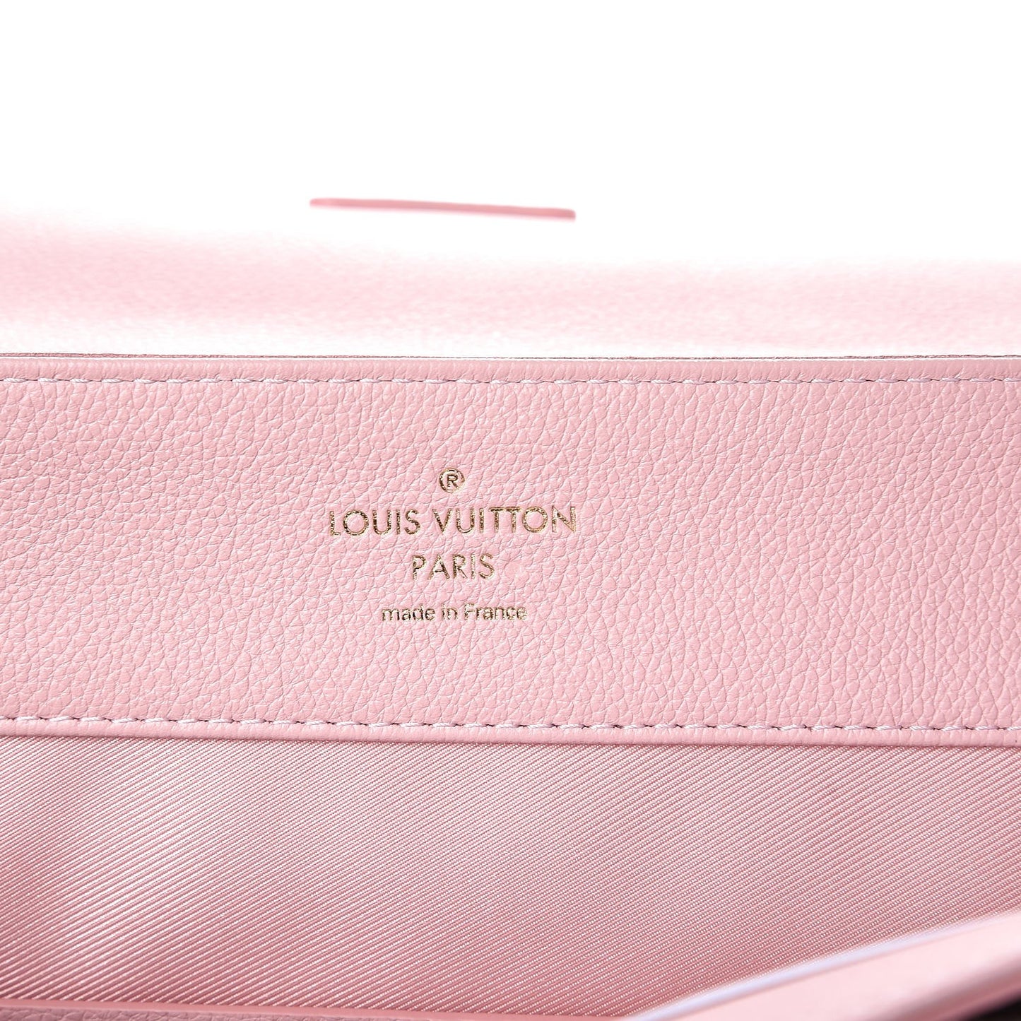 Calfskin Snakeskin Lockme MM Rose Ballerine