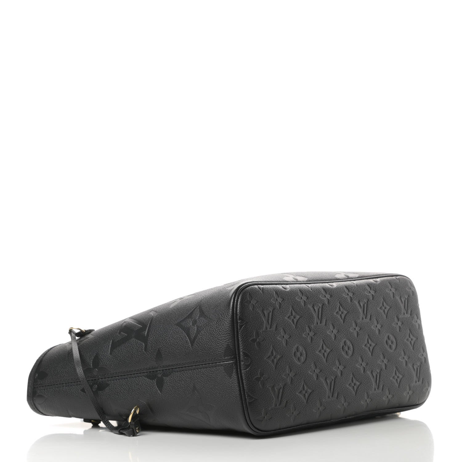 Louis Vuitton Empreinte Monogram Giant Neverfull MM Black 5 of 11