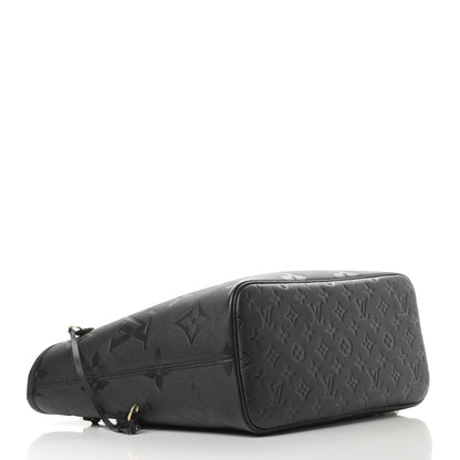 Louis Vuitton Empreinte Monogram Giant Neverfull MM Black 5 of 11