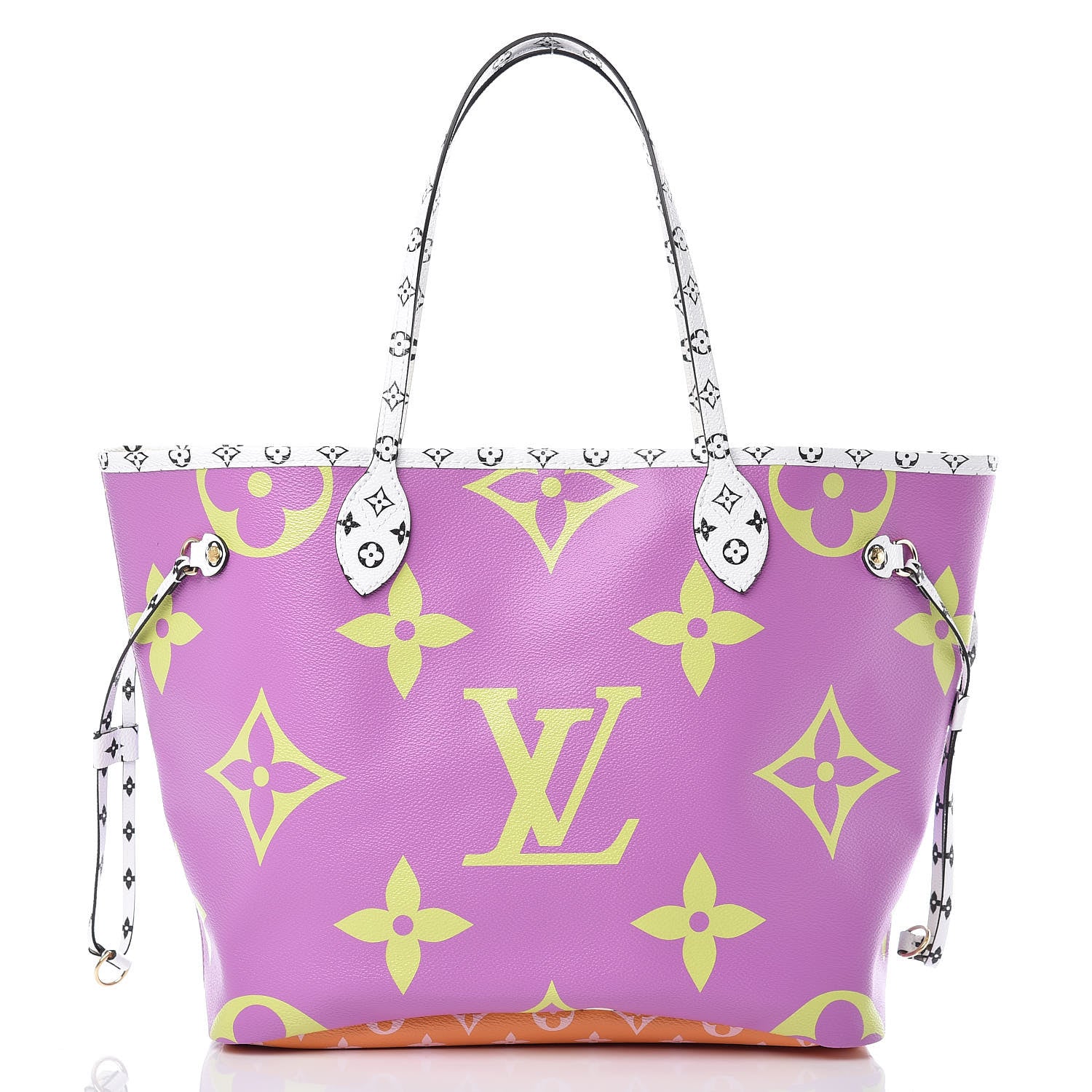 Louis Vuitton Monogram Giant Neverfull MM Pink Lilac 3 of 11