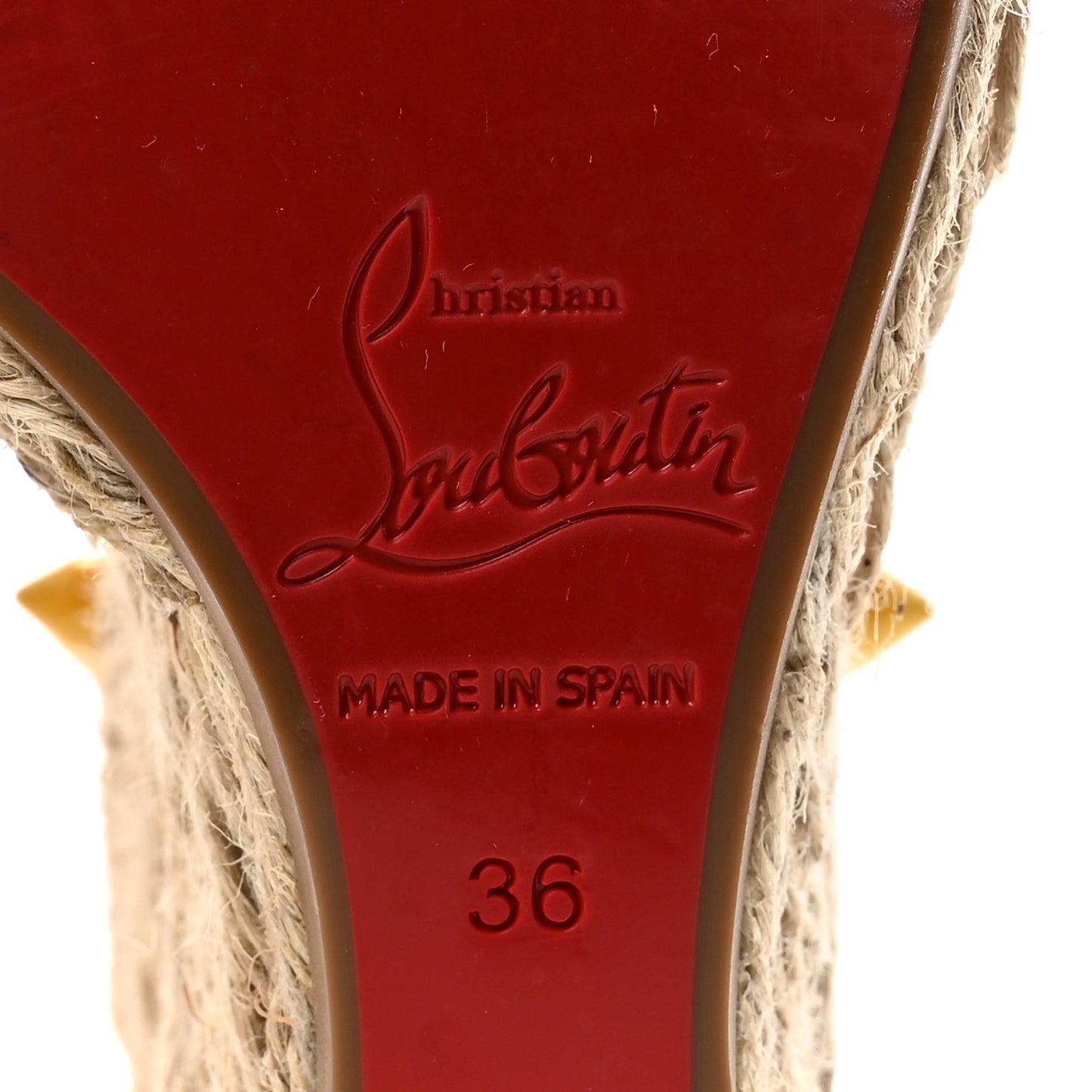 Patent Mafaldina 120 Wedge Sandals 36 Yellow