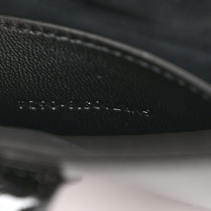 Saint Laurent Patent Calfskin Le 5 A 7 Mini Hobo Black 7 of 11