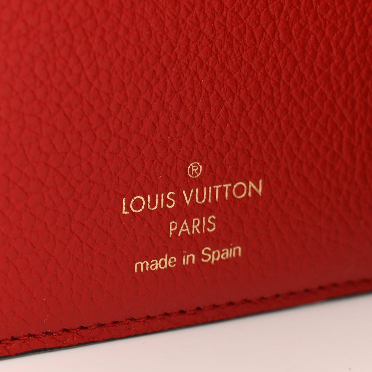 Monogram Pallas Compact Wallet Cherry