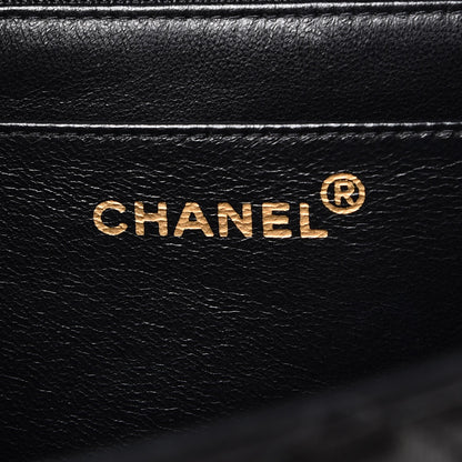 Chanel Lambskin Quilted Jumbo Single Flap Black 7 of 9