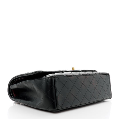 Chanel Lambskin Quilted Maxi Double Flap Black 4 of 11