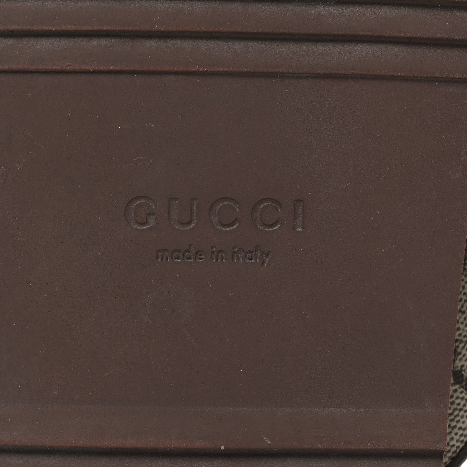 Gucci GG Supreme Monogram Miro Soft Calfskin Womens Horsebit Slippers 38.5 Beige Ebony New Acero 8 of 10