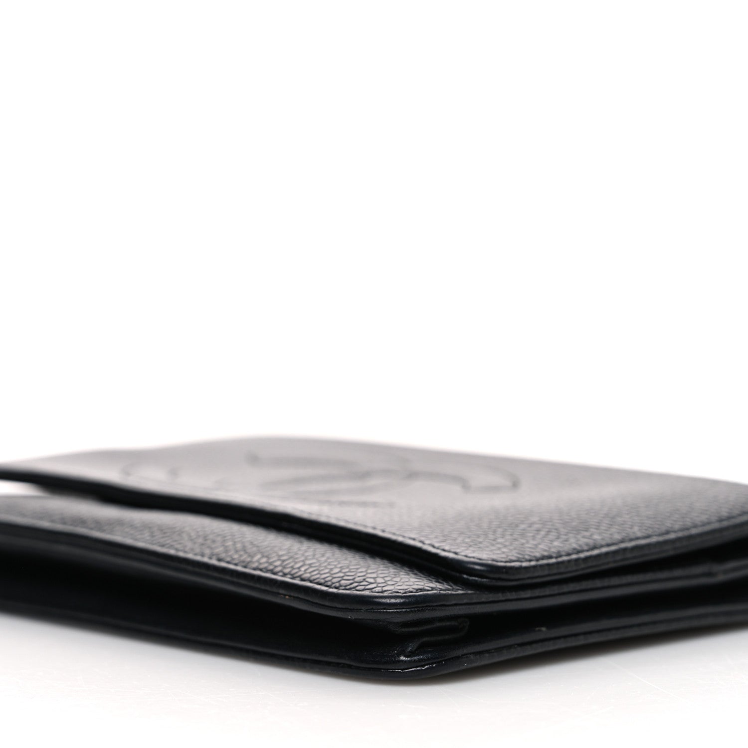 Chanel Caviar Timeless CC Wallet On Chain WOC Black 11 of 12