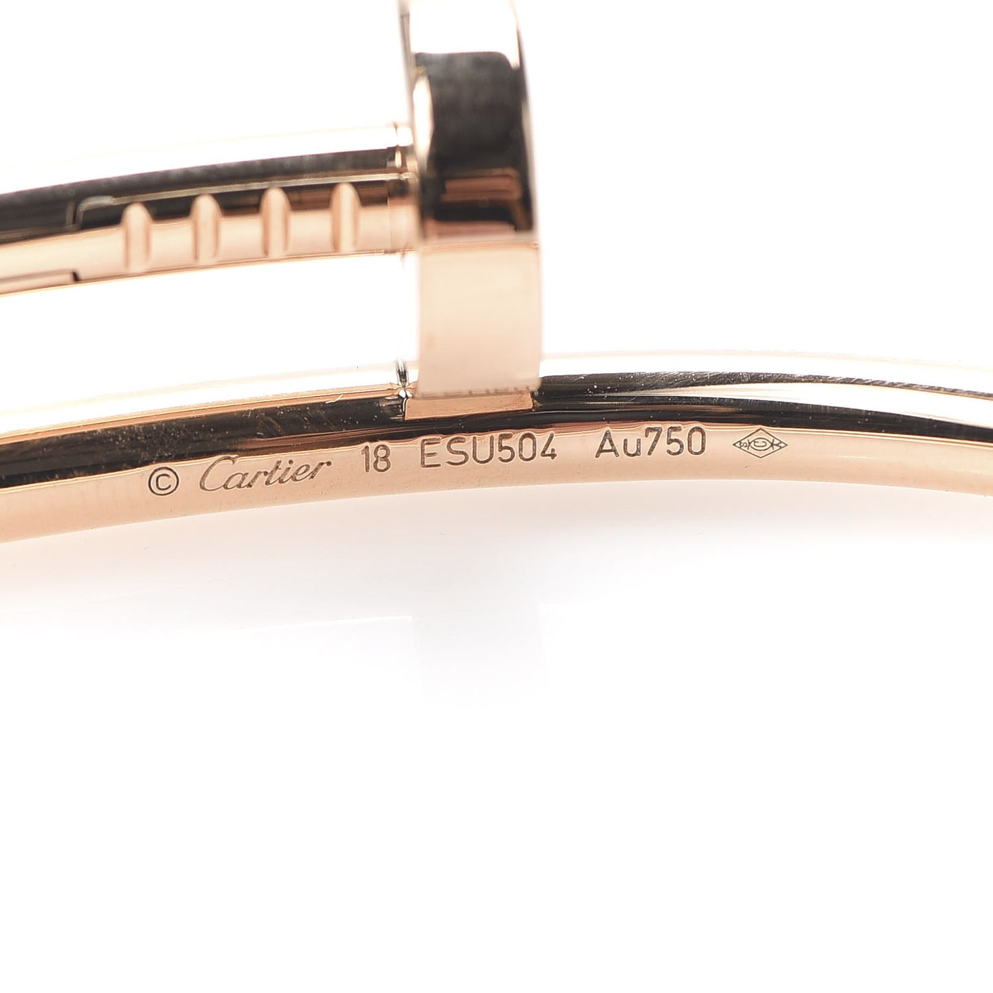 18K Pink Gold Juste Un Clou Bracelet 18