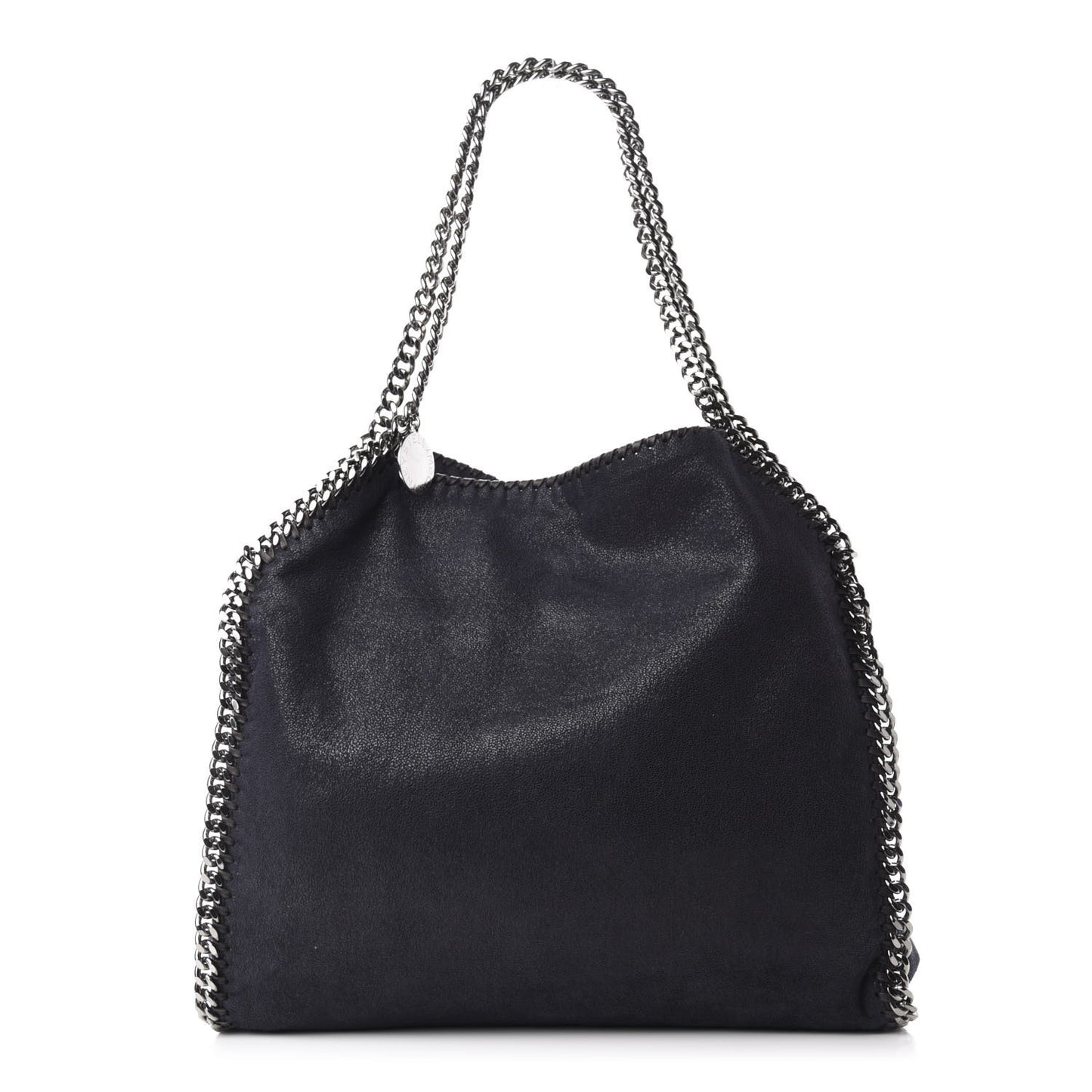 Shaggy Deer Small Falabella Tote Black