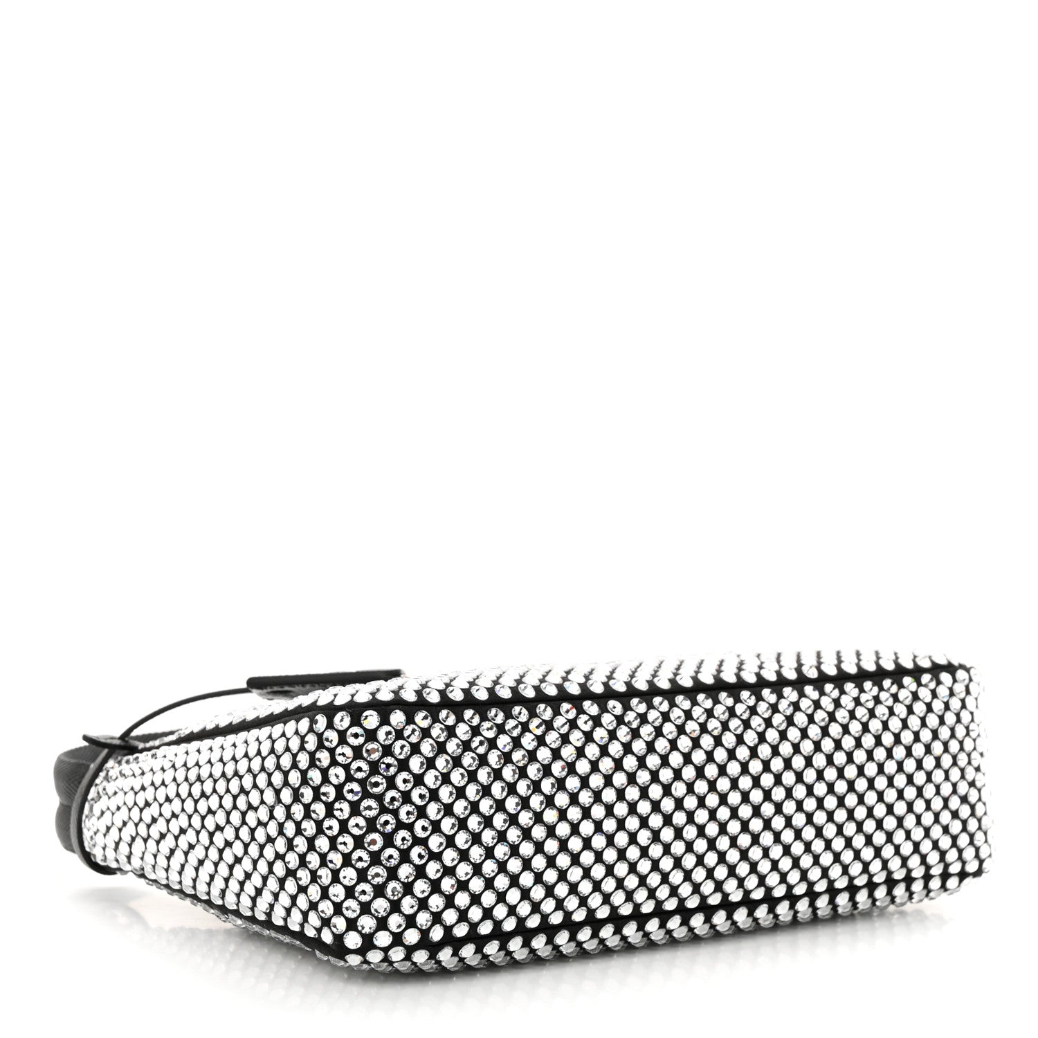 Prada Satin Crystal Mini Re-Edition 2000 Bag Cristal 4 of 10