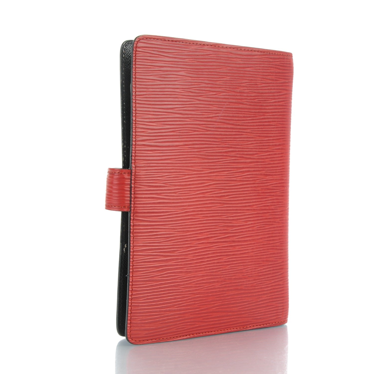 Louis Vuitton Epi Medium Ring Agenda Cover Castillan Red 3 of 9