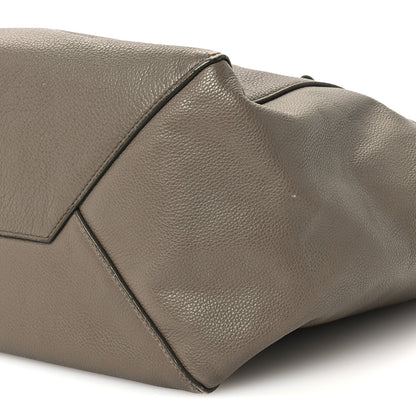 Celine Soft Grained Calfskin Small Belt Cabas Phantom Taupe 11 of 12