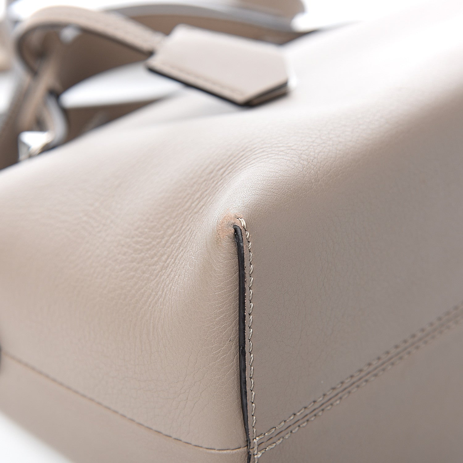 Fendi Vitello Dolce Medium By The Way Boston Bag Tortora 7 of 11