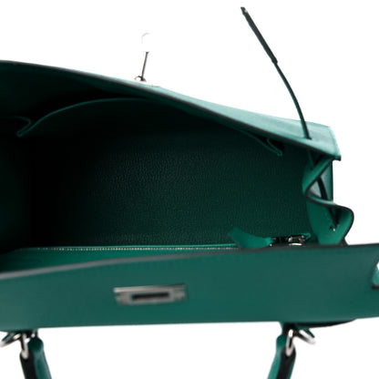 Hermes Epsom Kelly Sellier 25 Vert Jade 5 of 10