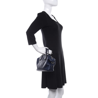 Givenchy Pebbled Calfskin Nightingale Night Blue 2 of 9