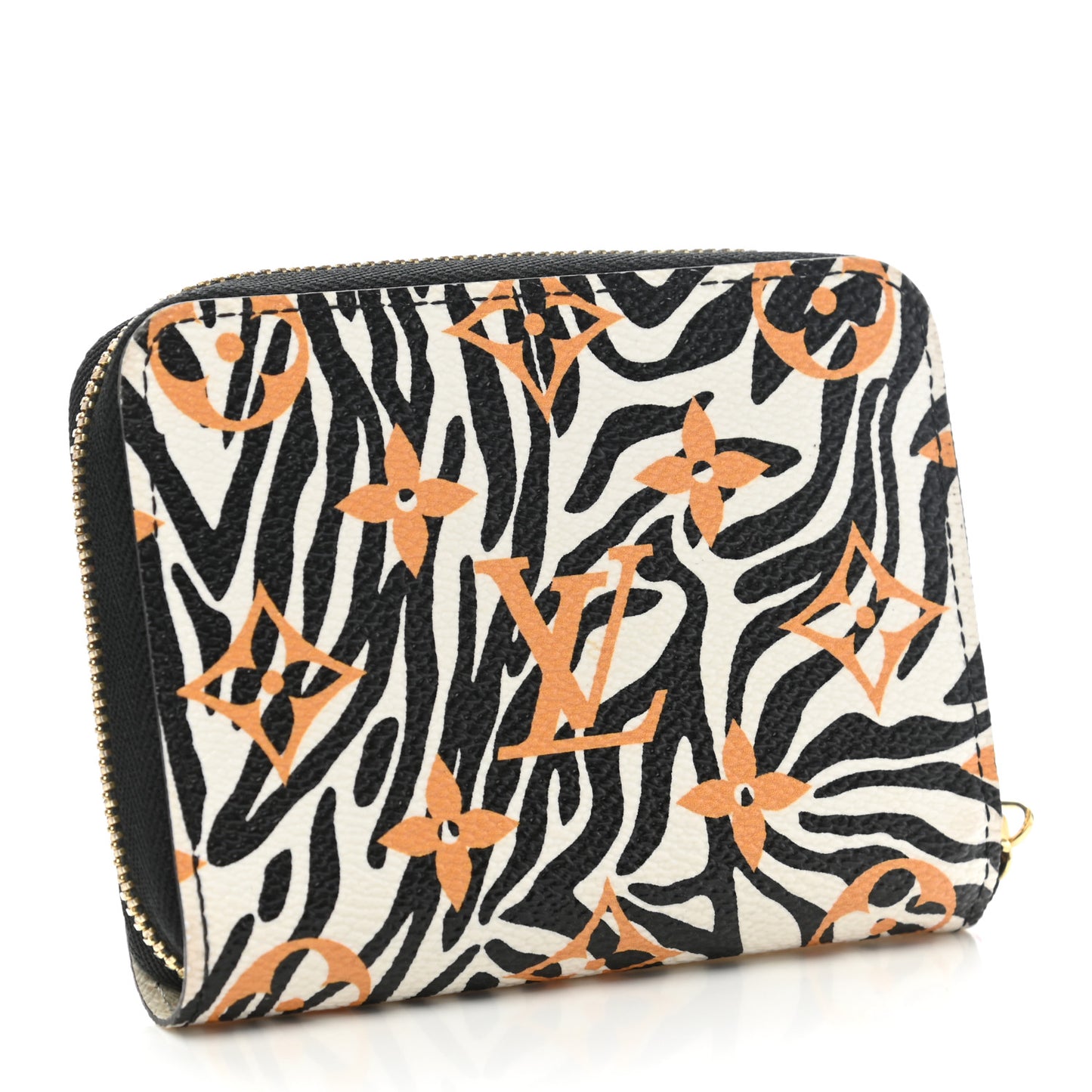 Monogram Giant Jungle Zippy Coin Purse Ivory