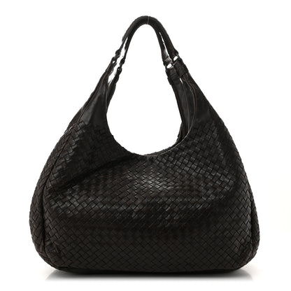Bottega Veneta Nappa Intrecciato Large Campana Hobo Ebano 1 of 10