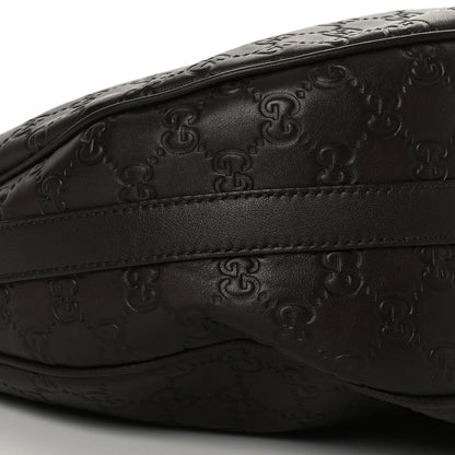 Gucci Guccissima Medium GG Twins Hobo Dark Brown 8 of 9