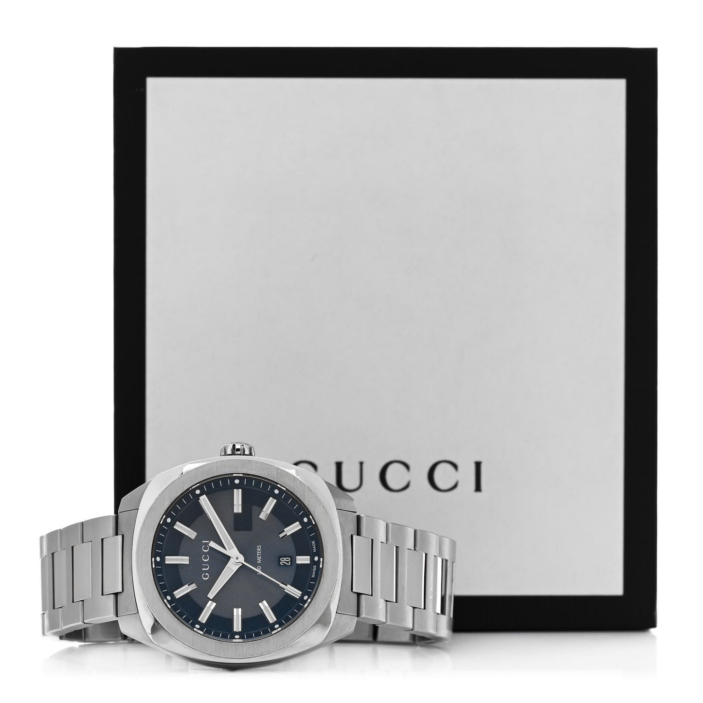 Stainless Steel 40mm GG2570 Quartz Watch Blue