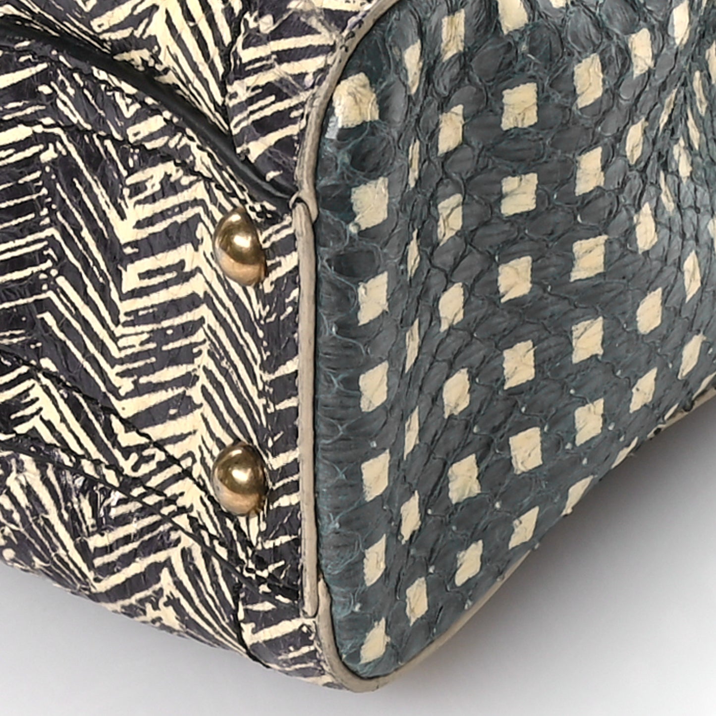 Calfskin Snakeskin Animal Print 1984 Bag Cloud Atlantic