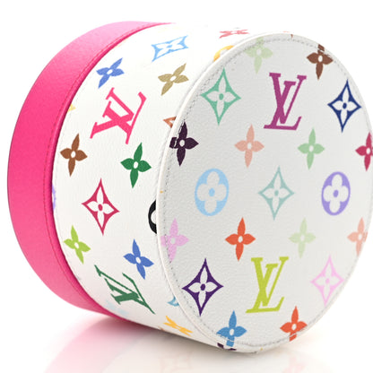 Louis Vuitton LV X TM Monogram Multicolor Martha Round Box PM White 8 of 9