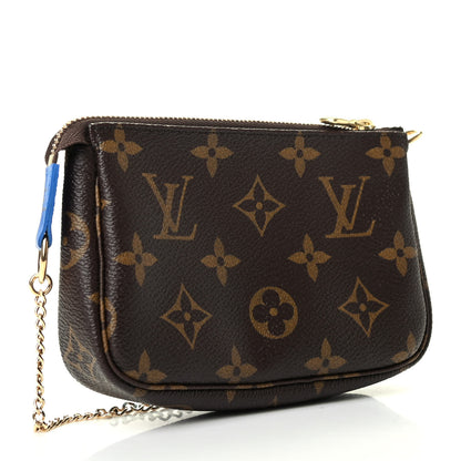 Louis Vuitton Monogram 2019 Christmas Animation Mini Venice Pochette Accessories Blue 3 of 8