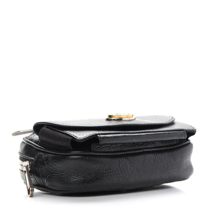 Gucci Fluffy Calfskin Mini Morpheus Belt Bag 70 28 Black 4 of 11
