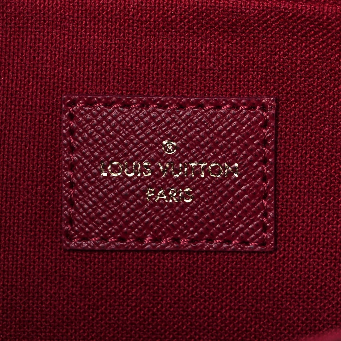 Monogram Pochette Felicie Chain Wallet Fuchsia