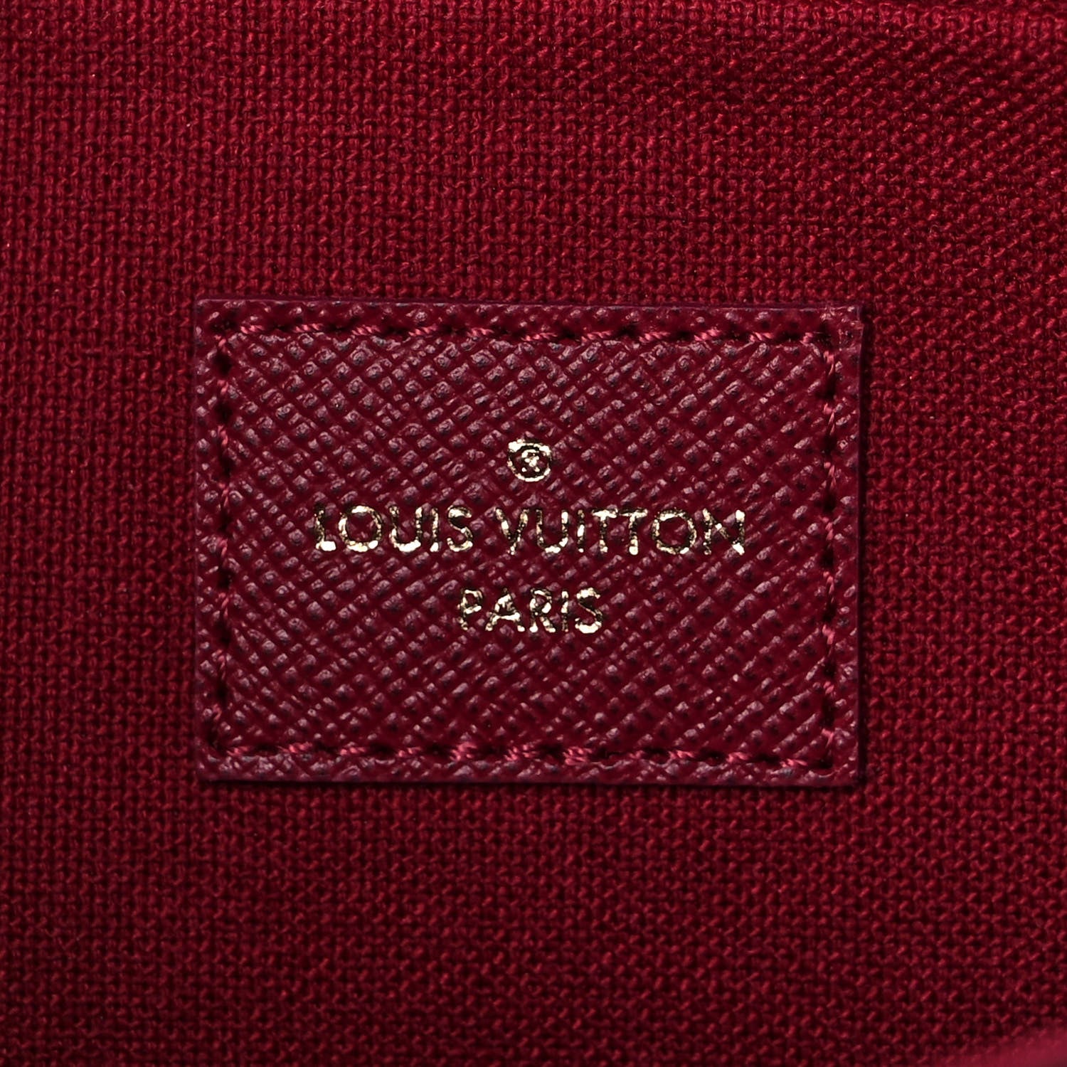 Louis Vuitton Monogram Pochette Felicie Chain Wallet Fuchsia 7 of 10