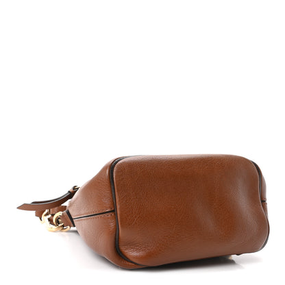 Chloe Suede Calfskin Mini Faye Backpack Tan 4 of 10