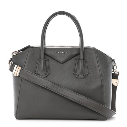 Givenchy Sugar Goatskin Small Antigona Dark Grey 1 of 11