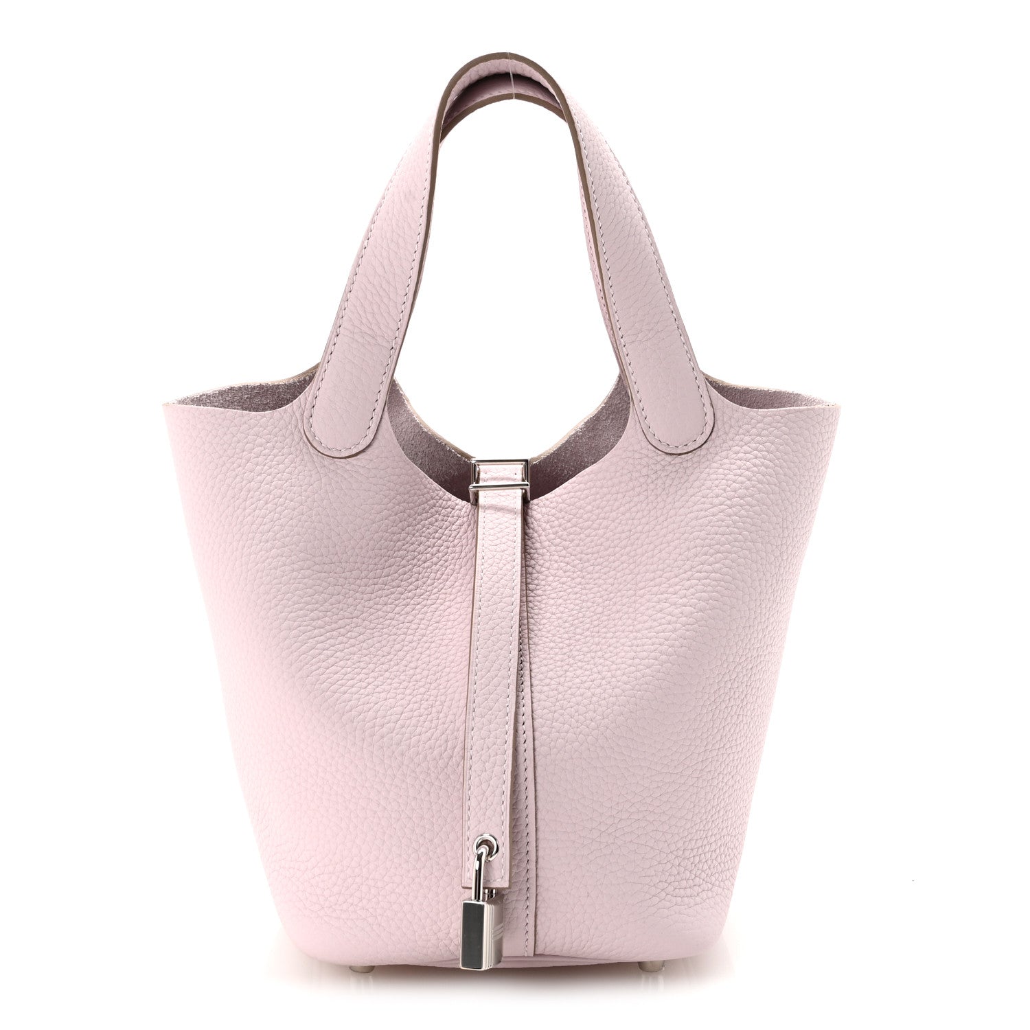 Hermes Taurillon Clemence Picotin Lock 18 PM Mauve Pale 1 of 10