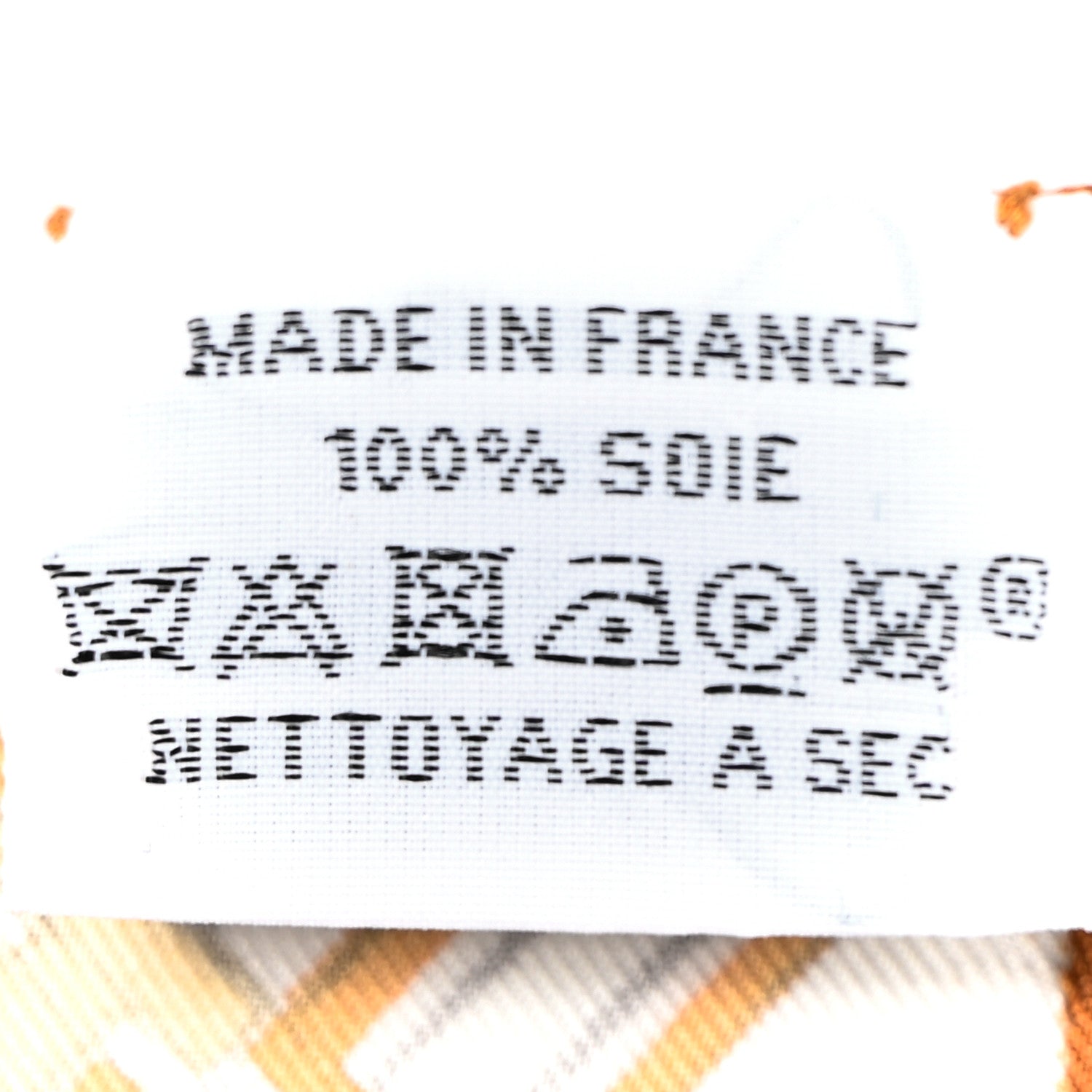 Hermes Silk Masan & Masan Scarf 90 White Beige Gris 4 of 4