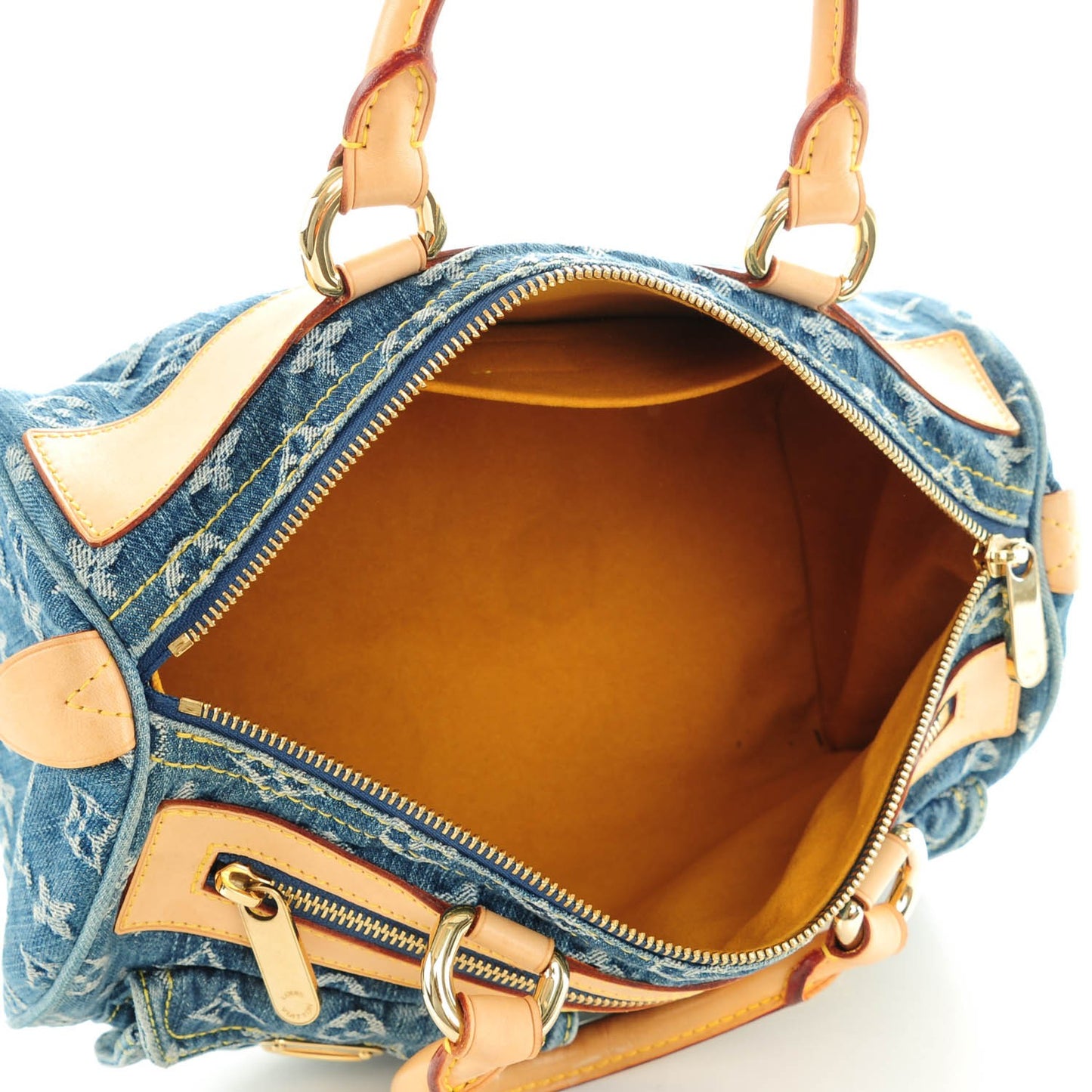 Monogram Denim Neo Speedy Blue