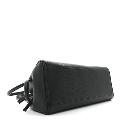 Jacquemus Grained Calfskin The Turismo Soft Bowling Black 4 of 9