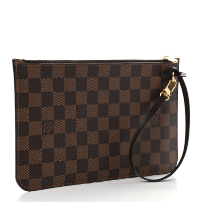 Louis Vuitton Damier Ebene Neverfull MM GM Pochette 3 of 8
