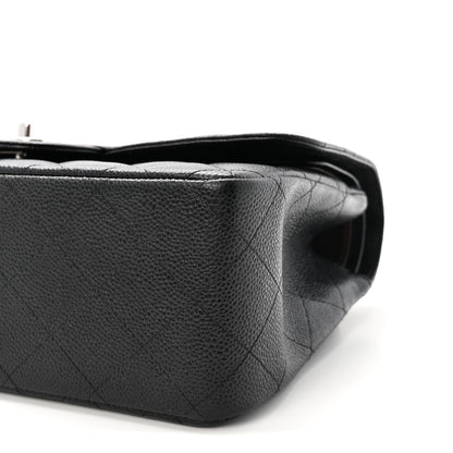 Chanel Caviar Quilted Jumbo Double Flap Black 10 of 10